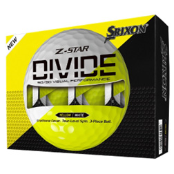 z-star-divide Srixon golf balls